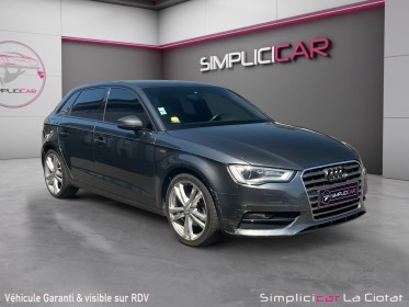 Audi a3 sportback 1.6 tdi 110 s line s tronic 7 occasion simplicicar la ciotat simplicicar simplicibike france