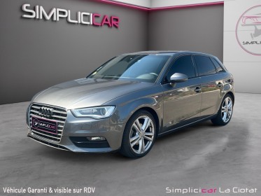 Audi a3 sportback 1.6 tdi 110 s line s tronic 7 occasion simplicicar la ciotat simplicicar simplicibike france