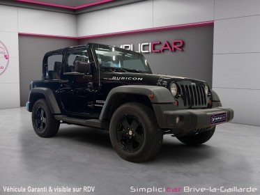 Jeep wrangler 2.8 crd 200 sport garantie 12 mois occasion simplicicar brive la gaillarde  simplicicar simplicibike france