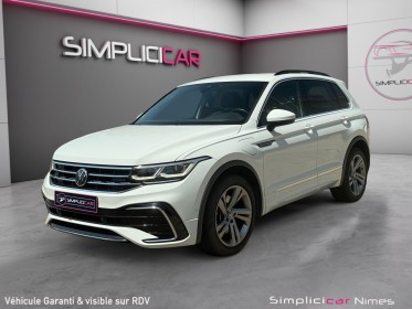 Volkswagen tiguan r-line 1.4 ehybrid 245ch dsg6 - tva récup - hayon élec - sièges chauffants - garantie 12 mois occasion...