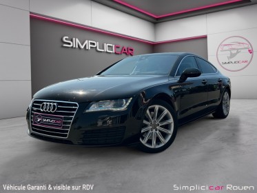 Audi a7 sportback v6 3.0 tdi 245 quattro s line tiptronic 8 a occasion simplicicar rouen simplicicar simplicibike france