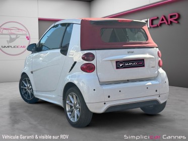 Smart fortwo cabrio smart  1.0 84ch passion softouch occasion cannes (06) simplicicar simplicibike france