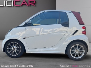 Smart fortwo cabrio smart  1.0 84ch passion softouch occasion cannes (06) simplicicar simplicibike france