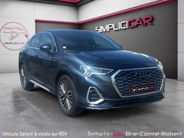 Audi q3 sportback 40 tdi 200 ch s tronic 7 quattro s line occasion simplicicar brie-comte-robert simplicicar simplicibike...
