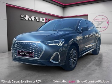 Audi q3 sportback 40 tdi 200 ch s tronic 7 quattro s line occasion simplicicar brie-comte-robert simplicicar simplicibike...