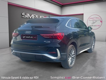 Audi q3 sportback 40 tdi 200 ch s tronic 7 quattro s line occasion simplicicar brie-comte-robert simplicicar simplicibike...