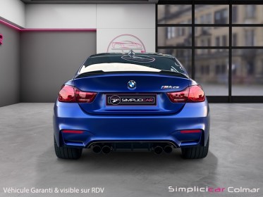 Bmw m4 coupe cs 460 m dkg7,frozen dark bleu,ceramique,carbon forgé garantie 12 mois occasion simplicicar colmar simplicicar...