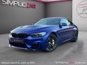 Bmw m4 coupe cs 460 m dkg7,frozen dark bleu,ceramique,carbon forgé garantie 12 mois occasion simplicicar colmar simplicicar...