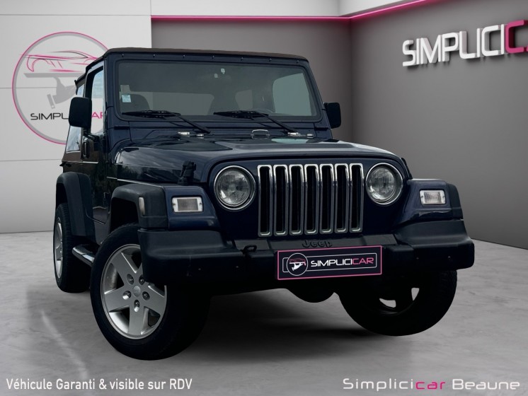 Jeep jeep wrangler 2.5i sport occasion simplicicar beaune simplicicar simplicibike france Jeep jeep wrangler 2.5i sport occasion simplicicar beaune simplicicar simplicibike france