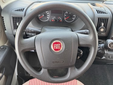 Fiat ducato my fourgon vitre 3.5 m h2 2.3 mjt 130 pack cd clim amenage attelage garantie 12 mois occasion simplicicar limoges...