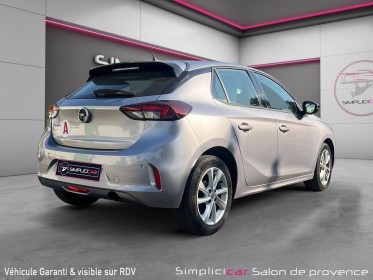 Opel corsa turbo 100 ch bvm6 elegance business/radar ar/carplay/garantie occasion simplicicar salon de provence simplicicar...