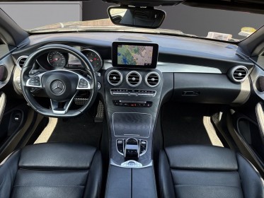 Mercedes classe c cabriolet amg line 220d 9g-tronic - camera de recul - siege et nuque chauffante occasion simplicicar rennes...