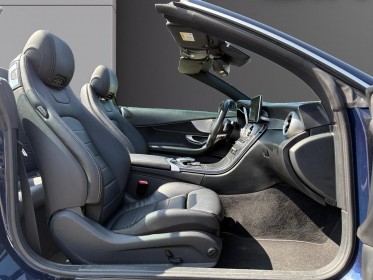 Mercedes classe c cabriolet amg line 220d 9g-tronic - camera de recul - siege et nuque chauffante occasion simplicicar rennes...