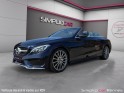 Mercedes classe c cabriolet amg line 220d 9g-tronic - camera de recul - siege et nuque chauffante occasion simplicicar rennes...