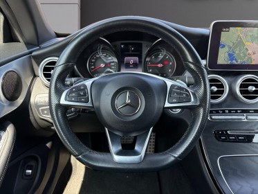 Mercedes classe c cabriolet amg line 220d 9g-tronic - camera de recul - siege et nuque chauffante occasion simplicicar rennes...