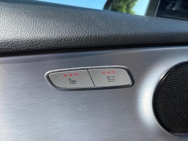 Mercedes classe c cabriolet amg line 220d 9g-tronic - camera de recul - siege et nuque chauffante occasion simplicicar rennes...
