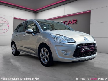 Citroen c3 c3 vti 120 exclusive occasion  simplicicar nice - pfvauto simplicicar simplicibike france