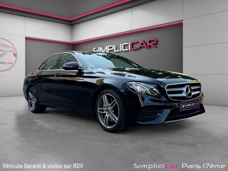 Mercedes classe e 300 9g-tronic sportline/full entretien mercedes/garantie 12 mois/entretien gratuit occasion paris 17ème...