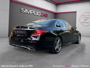 Mercedes classe e 300 9g-tronic sportline/full entretien mercedes/garantie 12 mois/entretien gratuit occasion paris 17ème...