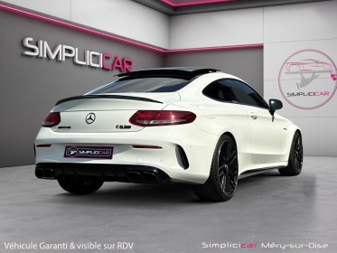 Mercedes classe c coupe 63 mercedes-amg speedshift  amg etat exceptionnel toit panoramique burmester occasion simplicicar...