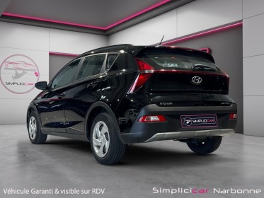 Hyundai bayon 1.0 t-gdi 100 hybrid 48v initia clim bluetooth garantie constructeur occasion simplicicar narbonne simplicicar...