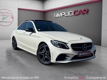 Mercedes classe c 220 d 9g-tronic amg line - suivi mercedes - carplay - toit ouvrant - virtual cockpit occasion simplicicar...