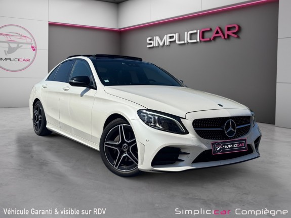 Mercedes classe c 220 d 9g-tronic amg line - suivi mercedes - carplay - toit ouvrant - virtual cockpit occasion simplicicar...