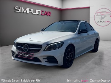 Mercedes classe c 220 d 9g-tronic amg line - suivi mercedes - carplay - toit ouvrant - virtual cockpit occasion simplicicar...
