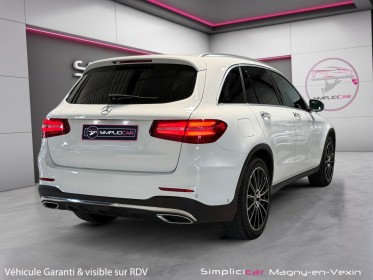 Mercedes glc classe   250 d 9g-tronic 4matic fascination pack designo porcelaine /noir occasion simplicicar magny-en-vexin...