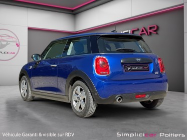 Mini hatch 3 portes f56 lci one 75 ch régulateur keyless radar de recul garantie 12 mois occasion simplicicar poitiers...