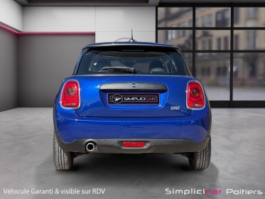 Mini hatch 3 portes f56 lci one 75 ch régulateur keyless radar de recul garantie 12 mois occasion simplicicar poitiers...