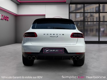 Porsche macan diesel 3.0 v6 258 ch s pdk caméra clim siège électriques garantie porsche approved occasion simplicicar...