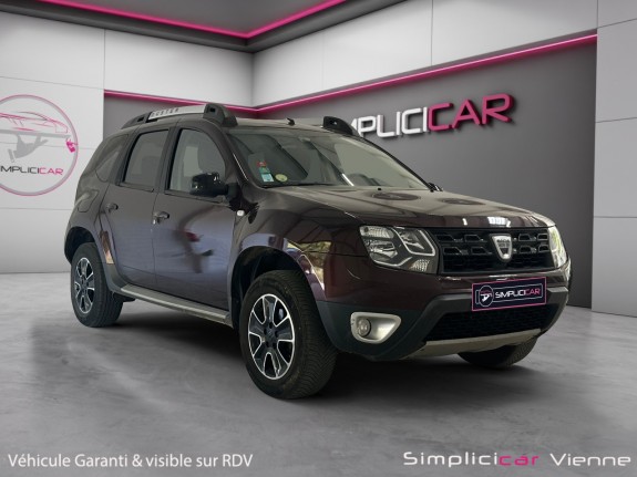 Dacia duster dci 110 4x2 black touch - garantie 12 mois occasion simplicicar vienne simplicicar simplicibike france