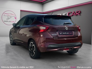 Nissan micra 2021 ig-t 92 xtronic tekna tva recuperable premiere main garantie 12mois occasion parc voitures beauvais...