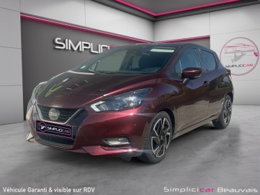 Nissan micra 2021 ig-t 92 xtronic tekna tva recuperable premiere main garantie 12mois occasion parc voitures beauvais...