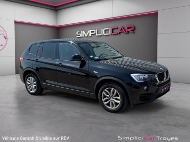 Bmw x3 f25 lci sdrive18d 150ch xline a sièges éléctriques boite automatique garantie 12 mois occasion troyes simplicicar...