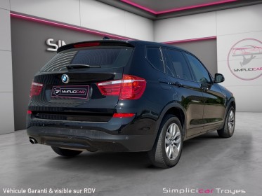 Bmw x3 f25 lci sdrive18d 150ch xline a sièges éléctriques boite automatique garantie 12 mois occasion troyes simplicicar...