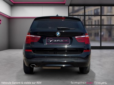 Bmw x3 f25 lci sdrive18d 150ch xline a sièges éléctriques boite automatique garantie 12 mois occasion troyes simplicicar...