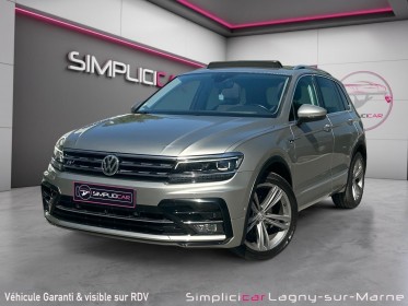 Volkswagen tiguan 2.0 tdi 150 dsg7 black r-line occasion simplicicar lagny  simplicicar simplicibike france