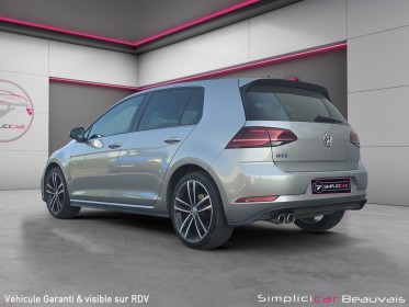 Volkswagen golf hybride rechargeable 1.4 tsi 204 dsg6 gte occasion parc voitures beauvais simplicicar simplicibike france
