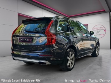 Volvo xc90 t8 twin engine 32087 ch geartronic 7pl inscription occasion paris 17ème (75)(porte maillot) simplicicar...
