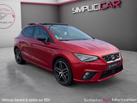 Seat ibiza 1.0 tsi 110 ch s/s fr toit ouvrant sono beats occasion montpellier (34) simplicicar simplicibike france