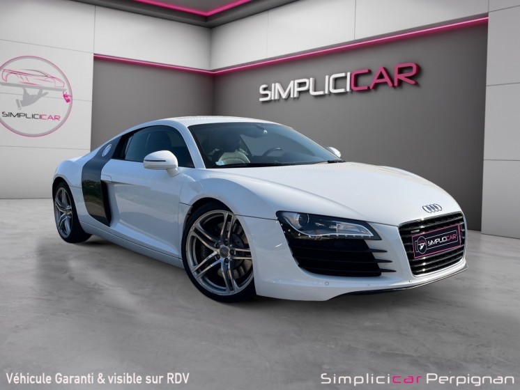 Audi r8 v8 4.2 fsi 420 quattro baie moteur en carbone / entretien à jour / 100% d'origine / garantie 12 mois occasion...