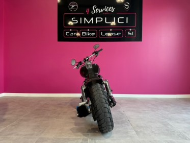 Harley davidson dyna fat bob faible km - alarme - garantie 12 mois occasion simplicicar saint-jean simplicicar simplicibike...
