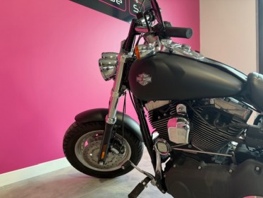 Harley davidson dyna fat bob faible km - alarme - garantie 12 mois occasion simplicicar saint-jean simplicicar simplicibike...