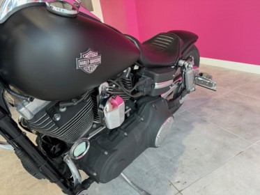 Harley davidson dyna fat bob faible km - alarme - garantie 12 mois occasion simplicicar saint-jean simplicicar simplicibike...