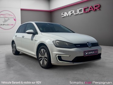 Volkswagen e-golf 115 electrique - caméra de recul - bluetooth - régulateur - clim - garantie 12 mois occasion simplicicar...