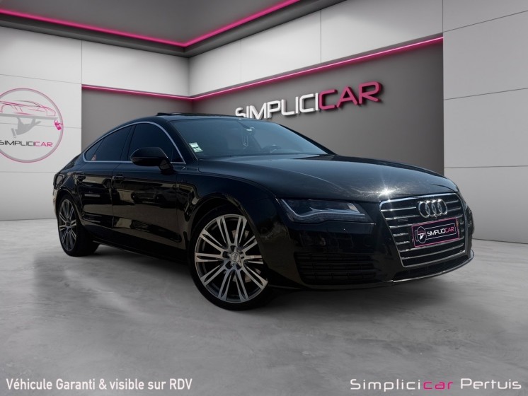 Audi a7 sportback v6 3.0 tdi 245 quattro avus s tronic 7 / toit ouvrant / garantie 12 mois occasion simplicicar pertuis ... Audi a7 sportback v6 3.0 tdi 245 quattro avus s tronic 7 / toit ouvrant / garantie 12 mois occasion simplicicar pertuis ...