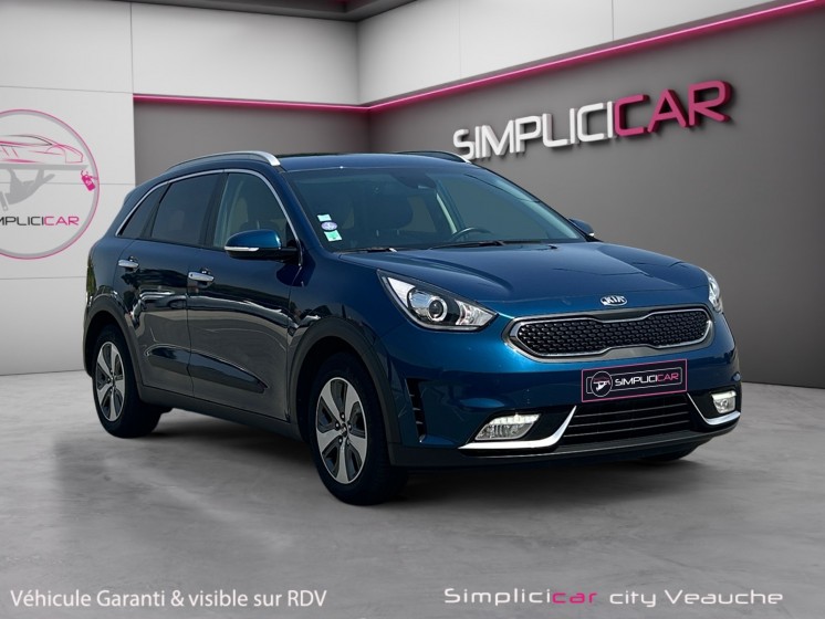 Kia niro 1.6 gdi hybride 141 ch dct6 active 1°main caméra / carplay / suivis kia occasion simplicicar veauche simplicicar...