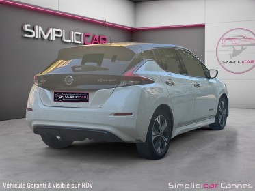 Nissan leaf 2019 electrique 40kwh tekna occasion cannes (06) simplicicar simplicibike france